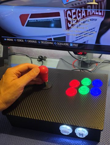 Console arcade artigianale PC HP retro game nuova