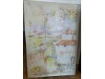 Quadro di Natale Autelitano Paesaggio 50 x 70 tecnica mista