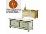 Mobili Rustici Classici In Legno Cassapanca Stile Shabby Chic Nuove Non Usate