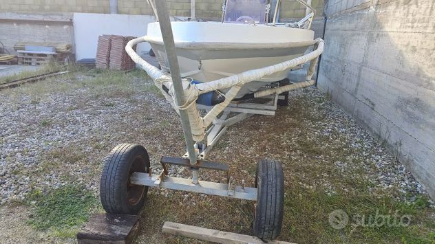 Barca open 5 metri doppio motore e carrello nuovo - Foto 4