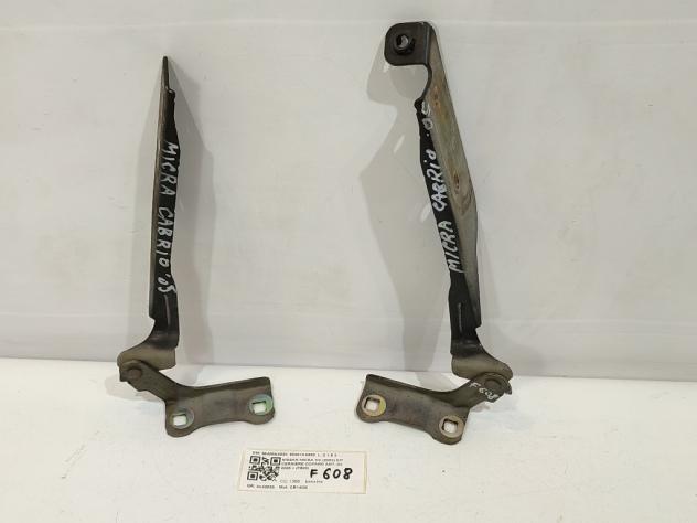 CERNIERE COFANO ANTERIORE DX E SX NISSAN Micra Cabrio 65400AX630 65401AX630 CR14DE (0510)