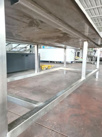 tavolo inox per salumificio usato - Foto 3