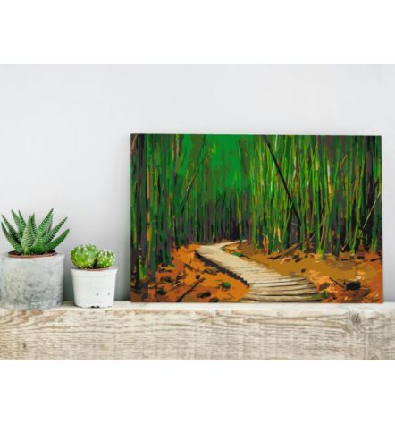 Quadro Fai Da Te 60x40 Cm. Alberi N.1 Arredalacasa Spedizione Gratis - Foto 2