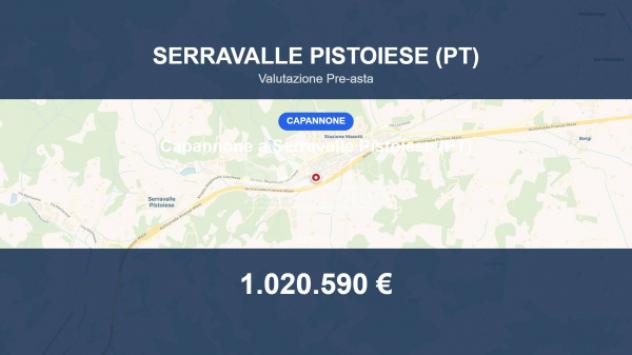 Immobile in asta di 4233 m² in vendita a Serravalle Pistoiese