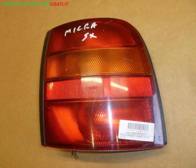 FANALE POST.S. NISSAN MICRA (K11E)  Parti elettriche  Fanaleria  Fanali  Fanale post. sx. TOYOTA - COROLLA 3 porte - 01-02-2002 - 01-08-2004, TOYOTA