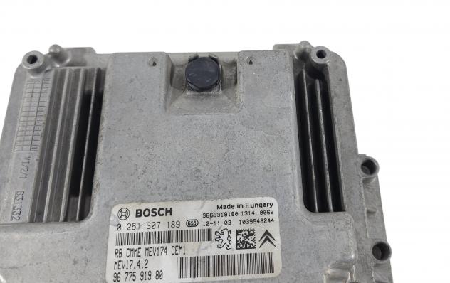 CENTRALINA MOTORE CITROEN C3 Picasso 9677591980 8F02 Benzina 1400 (08) - Foto 4