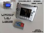 Digiblast NIKKO (anno 2005) + cartuccia 5 giochi ATARI