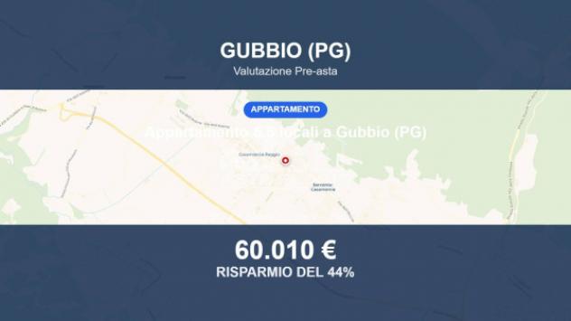 Immobile in asta di 96 m² in vendita a Gubbio