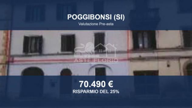 Immobile in asta di 97 m² con più di 5 locali in vendita a Poggibonsi