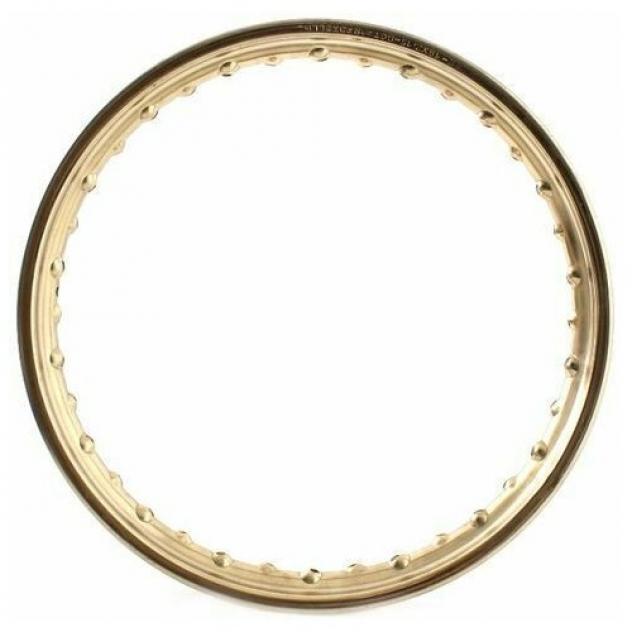 Cerchio Radaelli 2,15 x 18 - 36 fori oro epoca - Foto 2