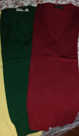 GILET DA UOMO IN PURA LANA VARI COLORI - Foto 4