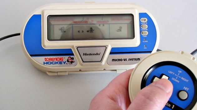 Nintendo Micro Vs. System Donkey Kong Hockey (anno 1984) RARISSIMO - Foto 9
