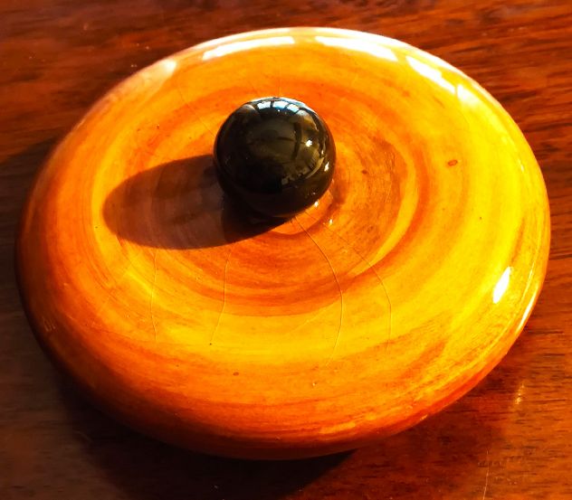 VASO DECORATO CON COPERCHIO. - Foto 6