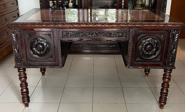 Scrivania in Noce Lombardo - Foto 2