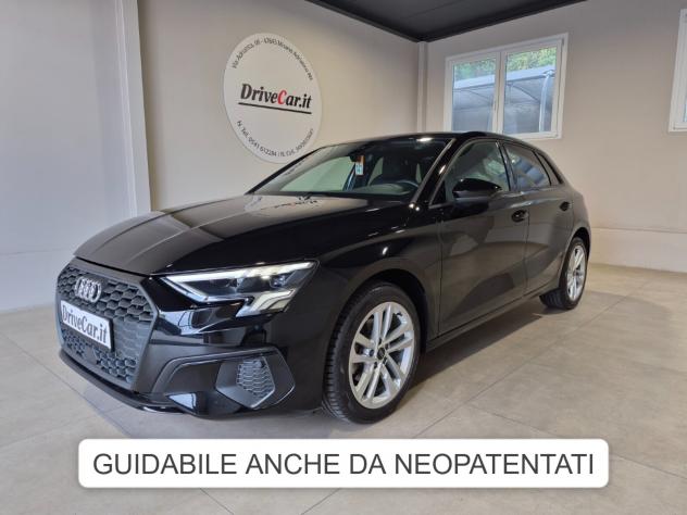 Audi A3 SPB 1.0 TFSI/MHEV S-TRONIC LED APPLE CAR PLAY/ANDROID AUTO VIRTUAL COCKPIT PLUS SEDILI RISCALDABILI ACC VETRI PRIVACY