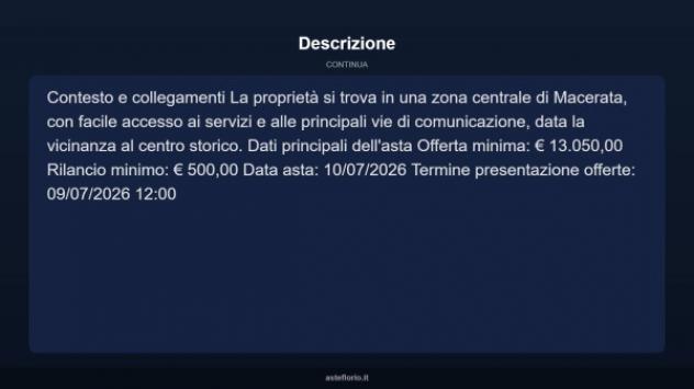 Immobile in asta di 31 m² in vendita a Macerata - Foto 4