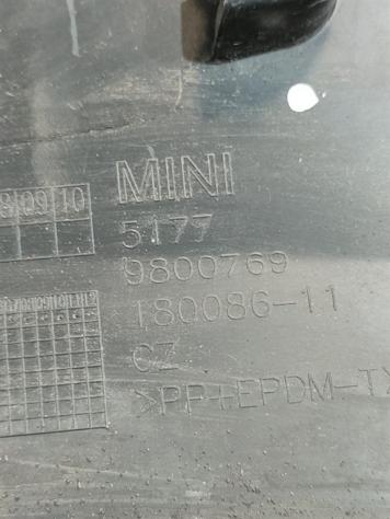 MODANATURA ARCO RUOTA POSTERIORE SX MINI Countryman 1° Serie 5177 9800769 N47C16A diesel 1598 (10) - Foto 4