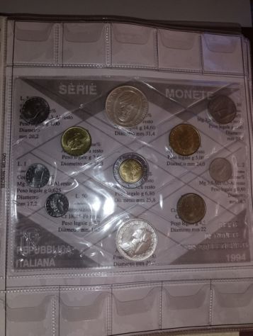 COFANETTO MONETE REPUBBLICA ITALIANA FDC - Foto 6