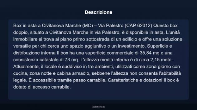 Immobile in asta di 35 m² in vendita a Civitanova Marche - Foto 9