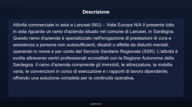 Immobile in asta di 805 m² in vendita a Lanusei - Foto 3