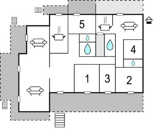 Villa con piscina fronte mare - Foto 4