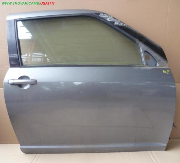 PORTA D. GRIGIO SCURO MET C/ALZ  Carrozzeria  Lamierati esterni  Porte  Porta ant. dx. SUZUKI - SWIFT - 01-10-2010 - 01-04-2017