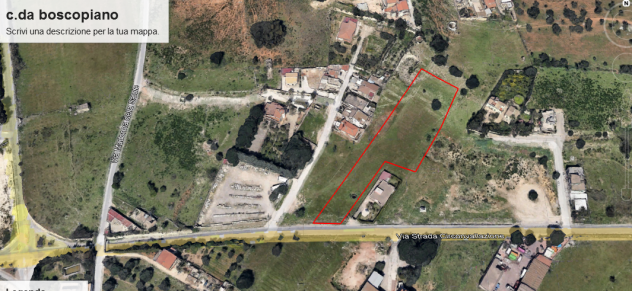 Terreno edificabile in C.da Boscopiano, Vittoria
