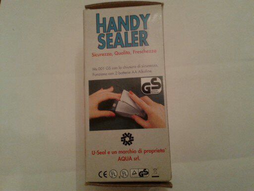 MINI SIGILLATRICE MANUALE HANDY SEALER PER SACCHETTI IN PLASTICA - Foto 2