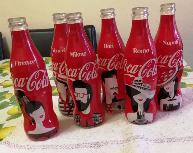 Bottiglie in vetro coca cola