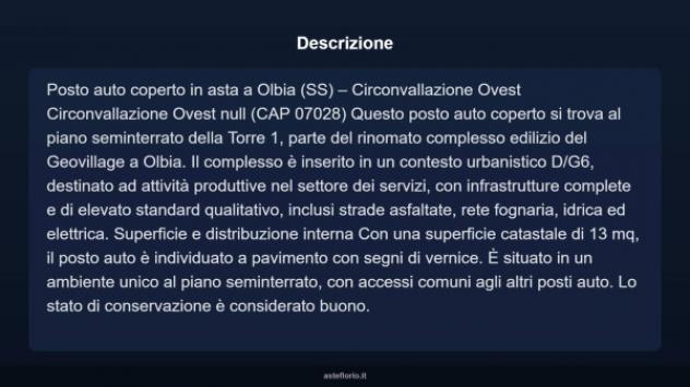 Immobile in asta di 13 m² in vendita a Olbia - Foto 5