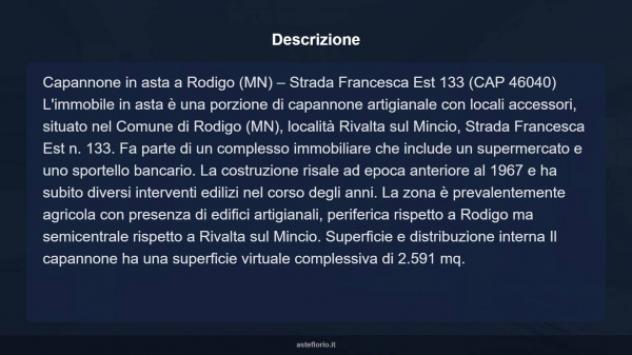 Immobile in asta di 2591 m² in vendita a Rodigo - Foto 7