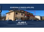 Immobile in asta di 98 m², box auto in vendita a Scheggia e Pascelupo