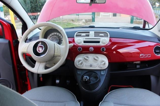 Fiat 500 1.2 Lounge TETTO PANORAMICO CERCHI IN LEGA RADIO CD CARROZZERIA SENZA UN GRAFFIO - Foto 2