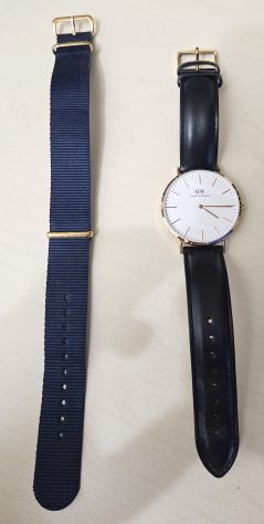OROLOGIO DANIEL WELLINGTON CLASSIC BRISTOL 40MM + CINTURINO BAYSWATER STRAP ROSE - Foto 5