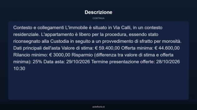 Immobile in asta di 107 m², box auto in vendita a Campagna - Foto 14