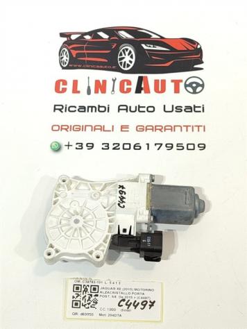 MOTORINO ALZAVETRO POSTERIORE SINISTRO JAGUAR XE Serie (X760) C39792-101 204DTA (15)