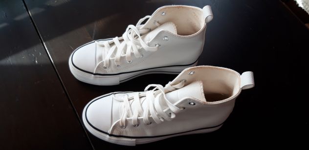 Scarpe sport Primark n.40, in pelle, come nuove, leggere annuncio per info - Foto 3