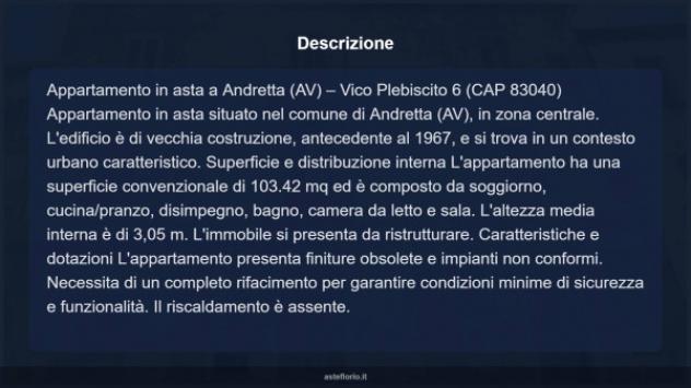 Immobile in asta di 103 m² in vendita a Andretta - Foto 9