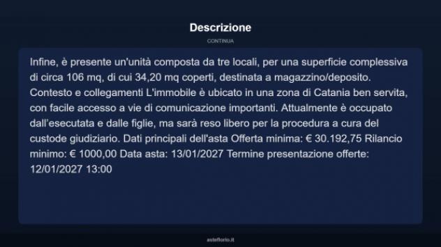 Immobile in asta di 115 m² in vendita a Catania - Foto 4