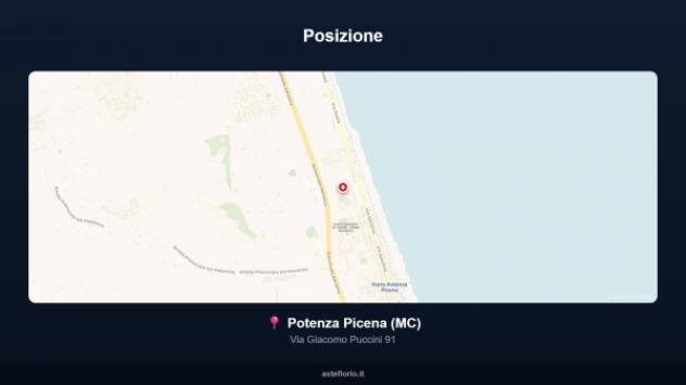 Immobile in asta di 111 m² con più di 5 locali e box auto in vendita a Potenza Picena - Foto 5