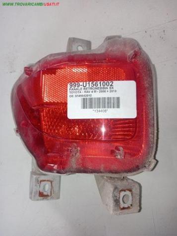 FANALE RETRONEBBIA SX 999-U1561002 Parti elettriche Fanaleria Fanali Fanale retronebbia TOYOTA - RAV 4 III - 2006 2010, TOYOTA - RAV 4 III - 2008
