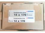 Reggimensola a Scomparsa  BERNER M10 - 14x170mm cod.841030 - 25 Pezzi