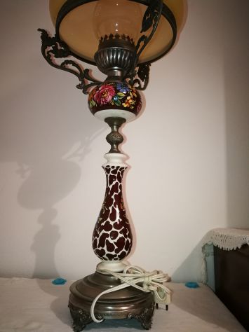 Lampada vetro e ceramica - Foto 3