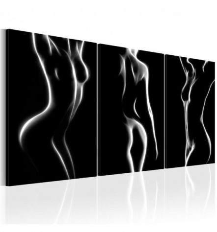 Quadro Con Nudi Femminili Cm. 60x30 E 120x60 - ARREDALACASA