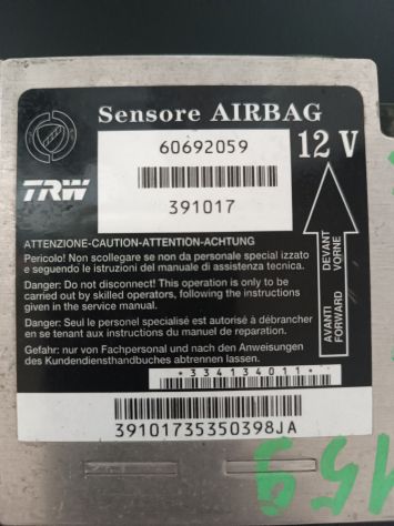 Centralina Airbag Alfa 159 Cod: 60692059 - Foto 3