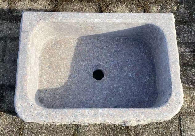 Lavello lavandino in pietra granito 50 cm 1 - Foto 2