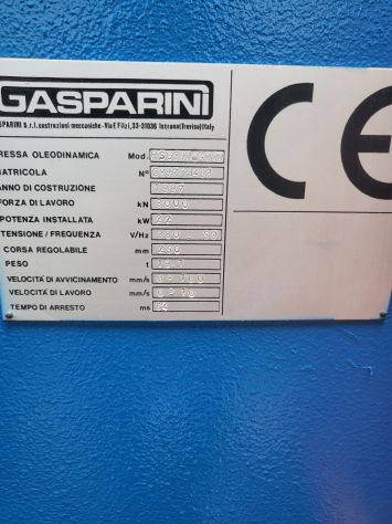 PIEGATRICE GASPARINI   4000 X 300 CNC - Foto 4