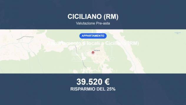 Immobile in asta di 98 m² in vendita a Ciciliano