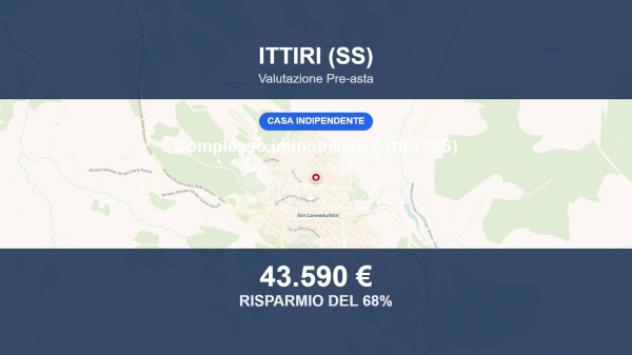 Immobile in asta di 188 m², box auto in vendita a Ittiri