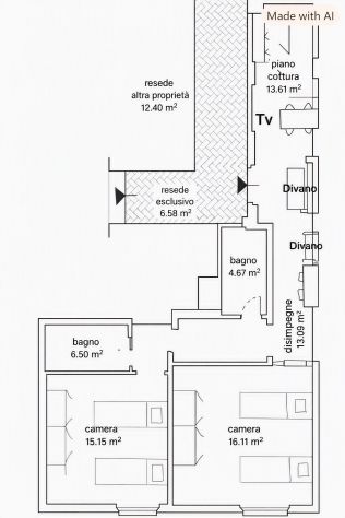 Appartamento a Firenze / Flat in Florence - Foto 2